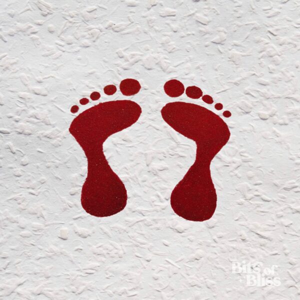 Lakshmi Footprints Ready Rangoli